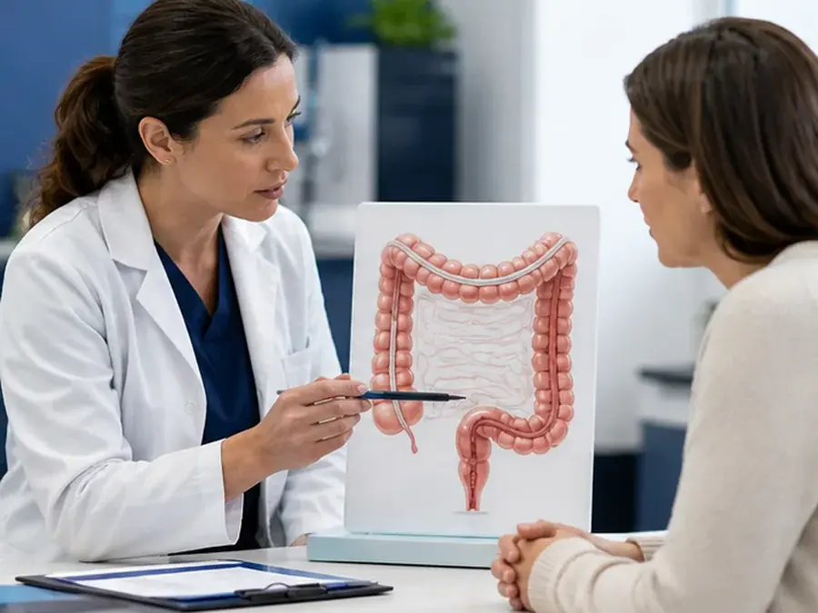 Evaluación especializada de enfermedad inflamatoria intestinal