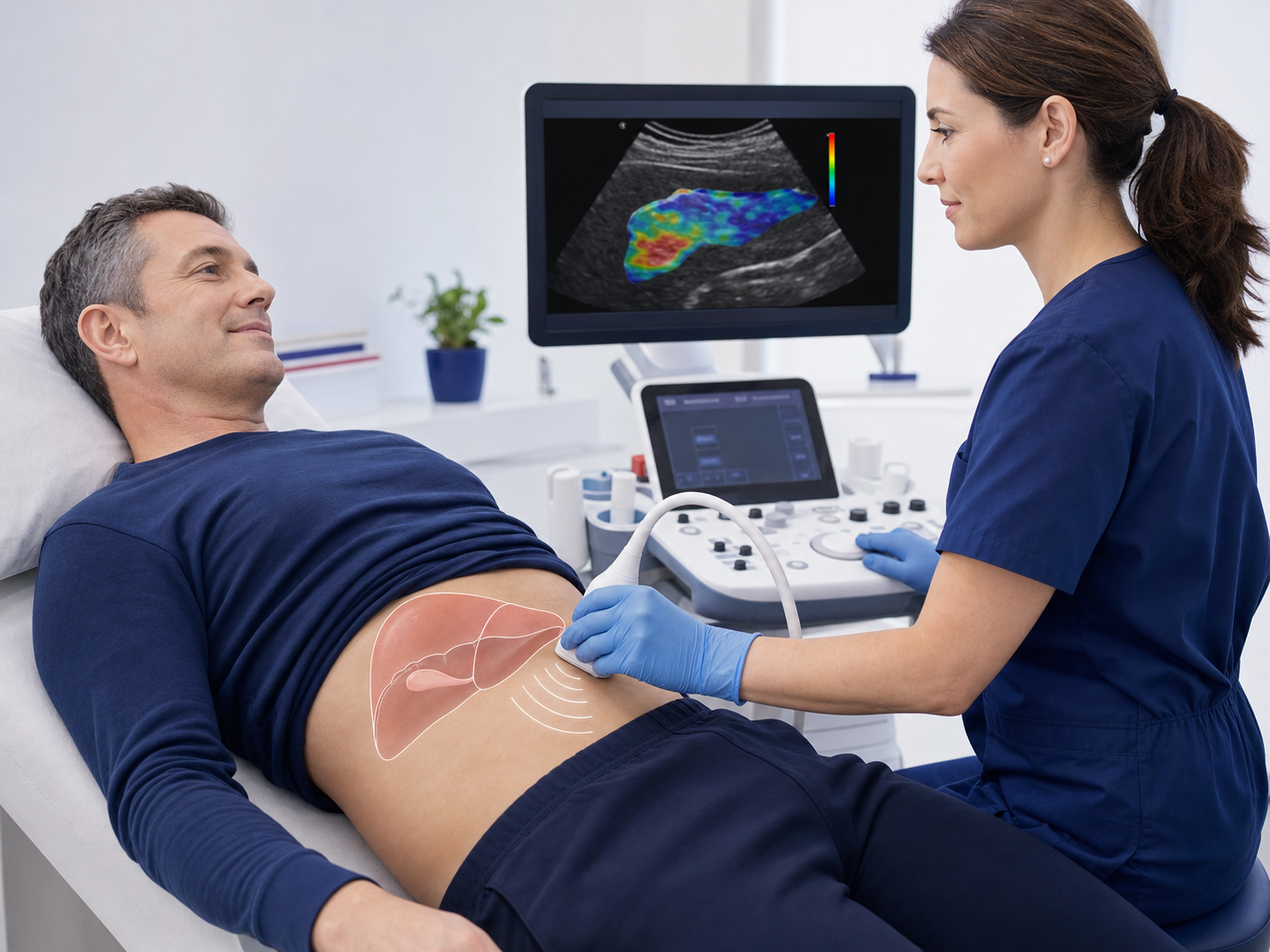 Elastografía hepática